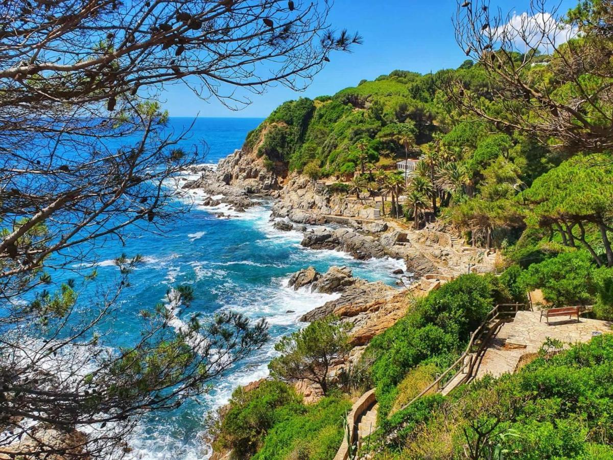 Hostal Mozaik Lloret 료렛 드 마르 외부 사진